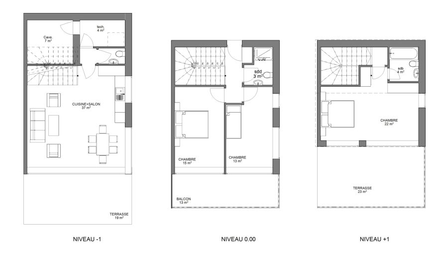 Plans Villas
