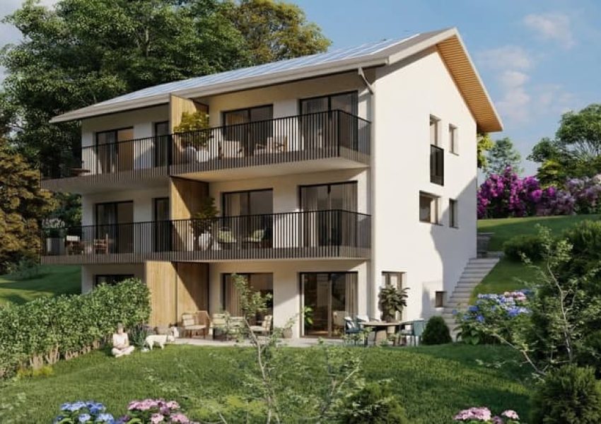 Nouvelle promotion de quatre villas à Jongny avec vue sur le lac Léman