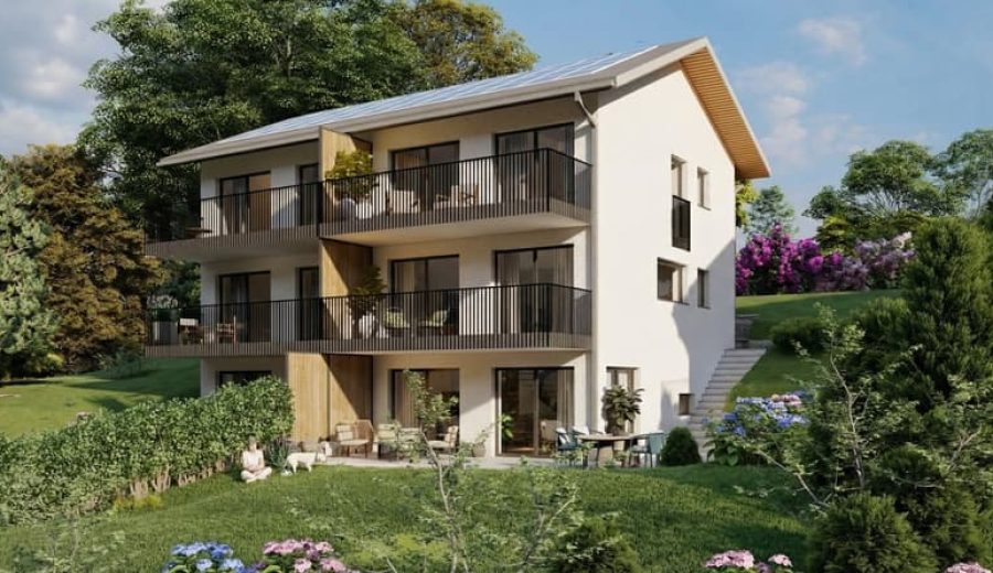Nouvelle promotion de quatre villas à Jongny avec vue sur le lac Léman